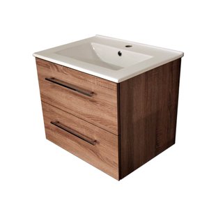 Badkamermeubel BWS Trentino Oak 61.5 cm Soft-Close Lades