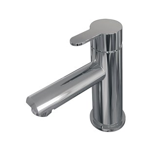 Wastafelmengkraan Brauer Chrome Edition Coldstart Opbouw Laag Korte Platte Hendel Chroom