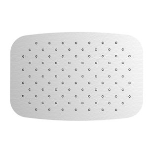 Hoofddouche BWS Ultra Ovaal 30x30x2 cm Geborsteld Staal