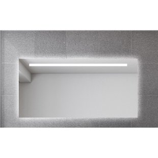 Spiegel Gliss Design Horizontaal Led Standaard Verlichting 150cm En Spiegelverwarming