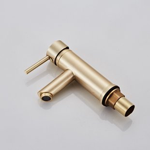 Wastafelkraan BWS Gold Geborsteld Messing Mat Goud