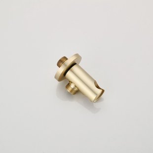 Handdouchehouder BWS Gold Wandbevestiging Geborsteld Messing Mat Goud