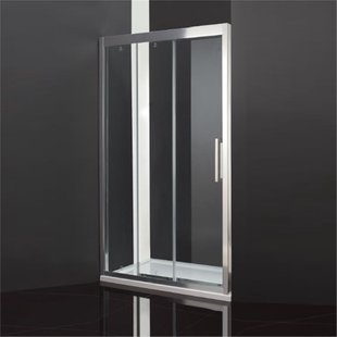 Schuifdeur Driedelig BWS Linea 90x200 cm Chroom