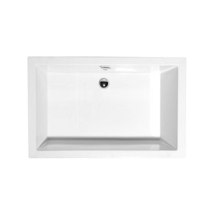 Extra Diepe Douchebak Sapho Deep 100x90x26 cm Rechthoekig Acryl Wit