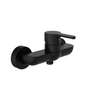 Douchekraan Schutte Denver Mengkraan Opbouw Eéngreeps Zwart