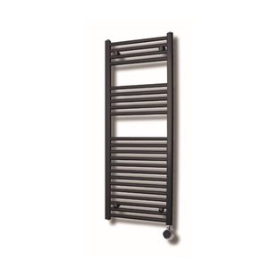 Elektrische Design Radiator Sanicare Plug En Play 111,8 x 60 cm Chroom Thermostaat Chroom 533 Watt