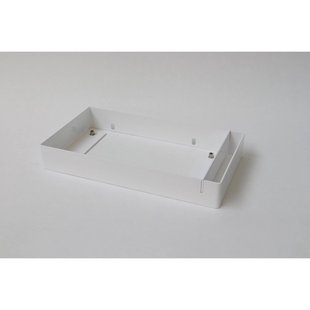 INK Fonteinframe Jazz XS Staal Met Handdoekhouder Rechts Glans Wit 36x20x5 cm