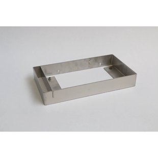 INK Fonteinframe Jazz XS Staal Met Handdoekhouder Links Geborsteld RVS 36x20x5 cm