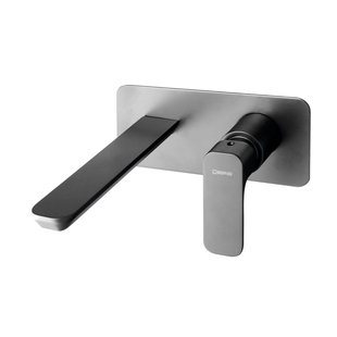 Wastafelmengkraan Inbouw Sapho Spy 1-hendel Uitloop Recht 19 cm Mat Zwart Wastafelmengkraan Inbouw Sapho Spy 1-hendel Uitloop Recht 19 cm Mat Zwart