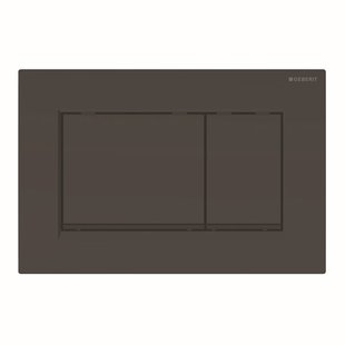 Bedieningsplaat Geberit Sigma 30- Square Toets Spoeling Zwart