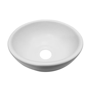 Opzetwaskom Wiesbaden Consilio Wastafel 20x20x9 cm Mat Wit