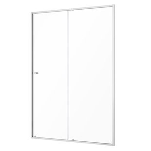 Sealskin Contour Schuifdeur voor Nis 140x200 cm 6mm Helderglas RVS