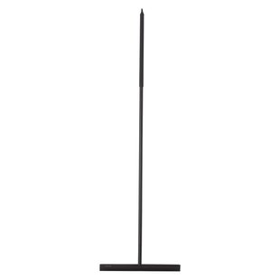 Vloerwisser Sealskin Deluxe RVS 40 cm Mat Zwart (incl. Flexibele Schroefhaak)