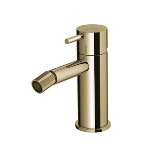 Bidetmengkraan Hotbath Cobber Gepolijst Messing PVD (excl. Waste)