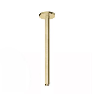 Plafondbuis Hotbath Cobber Rond 30 cm Geborsteld Messing PVD