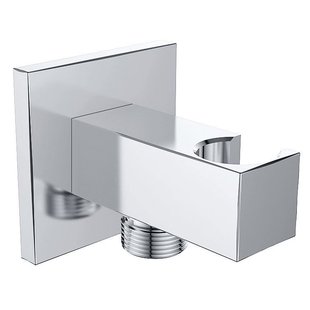 Doucheaansluiting Wiesbaden Rombo met opsteek vierkant 1/2