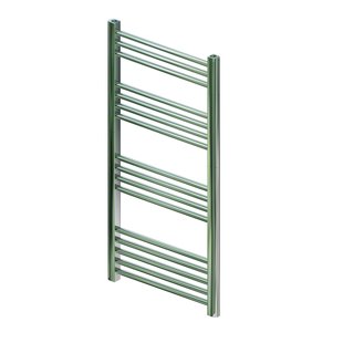 Designradiator BWS Vertico Multirail 100x40 cm Chroom Zij-Onderaansluiting