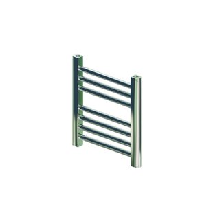 Designradiator BWS Vertico Multirail 36x40 cm Chroom Zij-Onderaansluiting