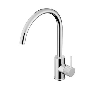 Keukenmengkraan Hotbath Cobber X 1-hendel Draaibare Uitloop Chroom