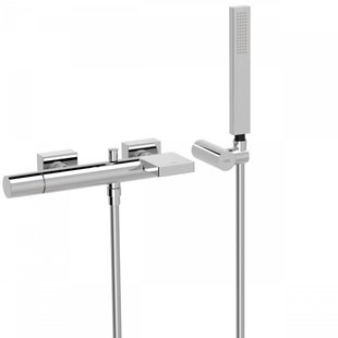 Badmengkraan Tres Project Waterval met Handdouche 29.1x13.5 cm Rond Chroom
