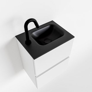 MONDIAZ ADA 40cm toiletmeubel talc. LEX wastafel urban links 1 kraangat