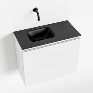 MONDIAZ OLAN 60cm toiletmeubel talc. LEX wastafel urban links geen kraangat