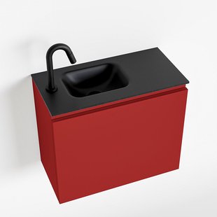 MONDIAZ OLAN 60cm toiletmeubel fire. LEX wastafel urban links 1 kraangat