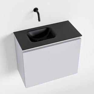 MONDIAZ OLAN 60cm toiletmeubel cale. LEX wastafel urban links geen kraangat