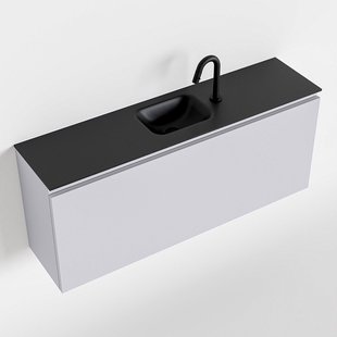 MONDIAZ OLAN 120cm toiletmeubel cale. LEX wastafel urban midden 1 kraangat