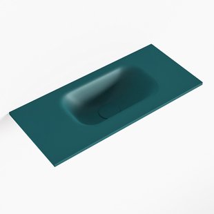 MONDIAZ EDEN Smag solid surface inleg wastafel voor toiletmeubel 50cm. Positie wasbak rechts