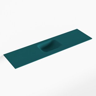 MONDIAZ LEX Smag solid surface inleg wastafel voor toiletmeubel 110cm. Positie wasbak midden MONDIAZ LEX Smag solid surface inleg wastafel voor toiletmeubel 110cm. Positie wasbak midden