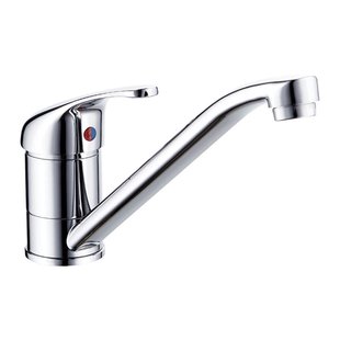 Keukenkraan BWS Baza Waterbesparend Chroom OP=OP