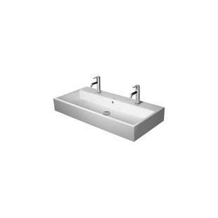 Duravit Vero Air Wastafel Rechthoek 100x47x17 cm Keramiek Glanzend Wit