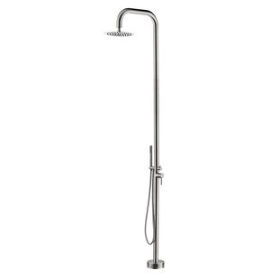 Buitendouche Wiesbaden Sole Met Handdouche RVS 304 Buitendouche Wiesbaden Sole Met Handdouche RVS 304