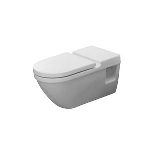 Duravit Starck 3 Wandcloset Diepspoel 37x70x35.5 cm Keramiek Glanzend Wit