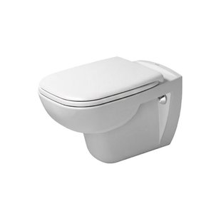 Duravit D-Code Wandcloset Pack Diepspoel En Softclose Closetzitting 35.9x54.5x40.5 cm Keramiek En Duroplast Wit
