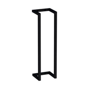 Handdoekenrek Sanilux 60x15x15cm Staal Mat Zwart