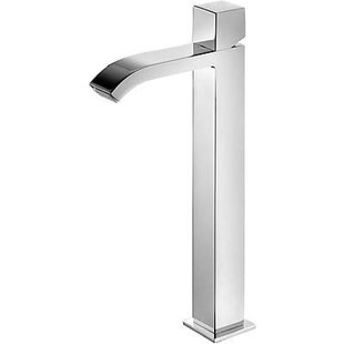 Tres Cuadro Wastafelmengkraan met waterval-uitloop chroom 00681002