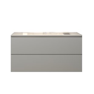 Badkamermeubelset Gliss Zeus 100 cm Mat Wit