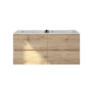 Badkamermeubelset Gliss Zeus 120 cm Moeras Eiken