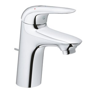 Wastafelkraan GROHE Wave New M-size met Waste Chroom