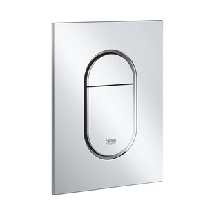 Bedieningsplaat GROHE Arena Cosmopolitan S WC DF 13x17,2cm Chroom