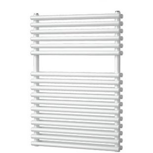 Designradiator Florion Nxt Dubbel 72,2 x 50 cm 505 Watt met Middenaansluiting Pearl Grey