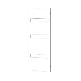 Designradiator BWS Genuo EVO 152,5 x 55 cm 674 Watt Zilver Metallic