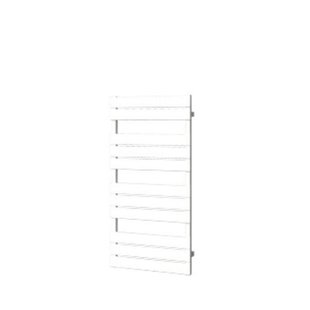 Designradiator BWS Genuo met Middenaansluiting 112 x 55 cm 558 Watt Antraciet Metallic