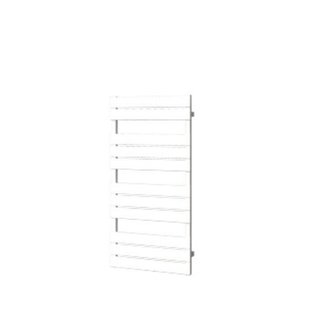 Designradiator BWS Genuo met Middenaansluiting 112 x 55 cm 558 Watt Mat Zwart