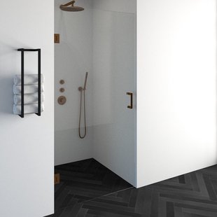 Nisdeur Compleet Just Creating Profielloos 100x200 cm Koper