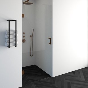 Nisdeur Compleet Just Creating Profielloos 90x200 cm Koper