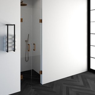 Pendeldeuren Compleet Just Creating Profielloos 60x200 cm Koper