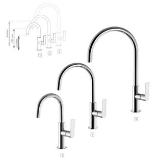 Wastafelmengkraan Loft Tres 20020504 17cm